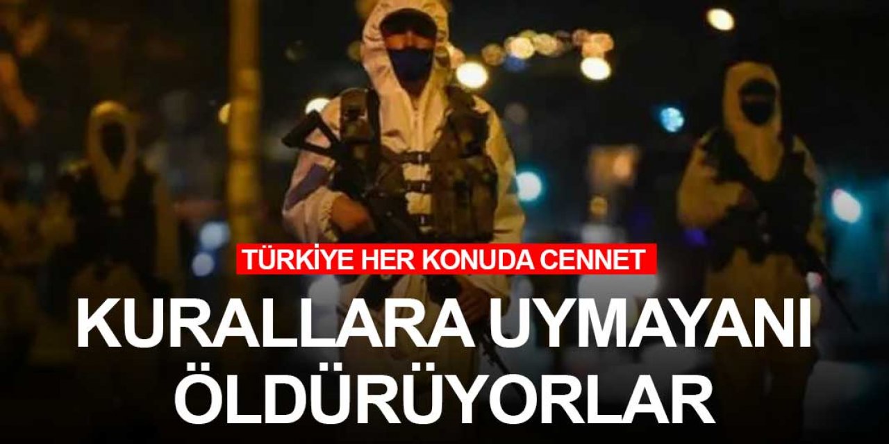 Konyalı durumuna şükredip kurallara uymalı! Elin oğlu sokakta öldürüyor