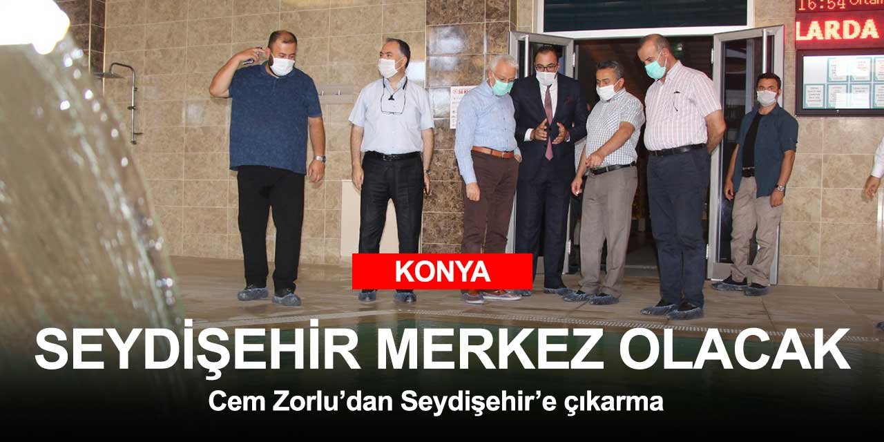 Konya Necmettin Erbakan Üniversitesi Seydişehir'e el atacak bölge termalın merkezi olacak