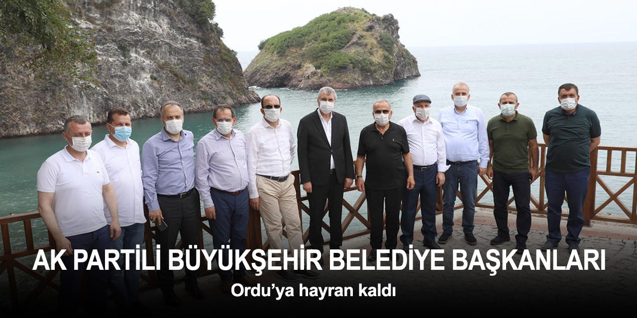 AK Partili 10 büyükşehir belediye başkanı Ordu’da buluştu