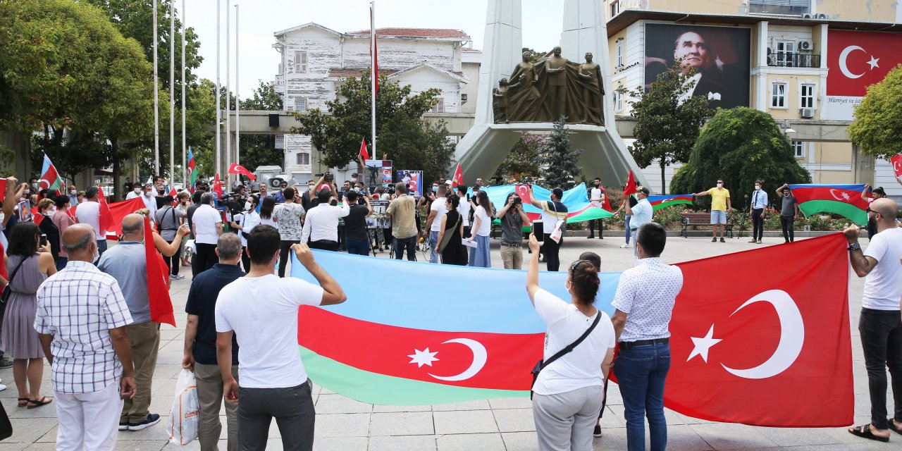STK'lar Ermenistan'ın Azerbaycan'a saldırılarını protesto etti