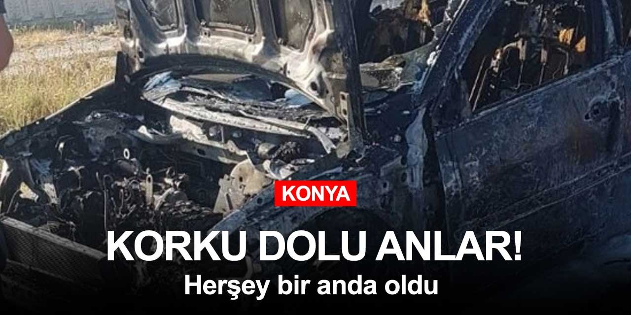 Yola çıkmadan önce aracınızı iyice kontrol ettirin! Bu görüntü Konya'dan
