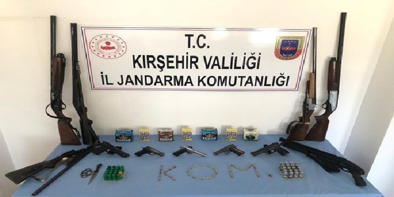 Kırşehir'de silah çetesine operasyon!