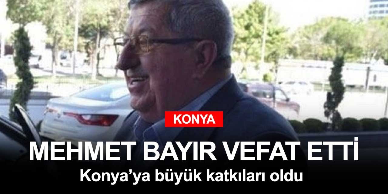 Bayır Diamond Otel ve Güven Ayakkabıcılık sahibi Mehmet Bayır vefat etti