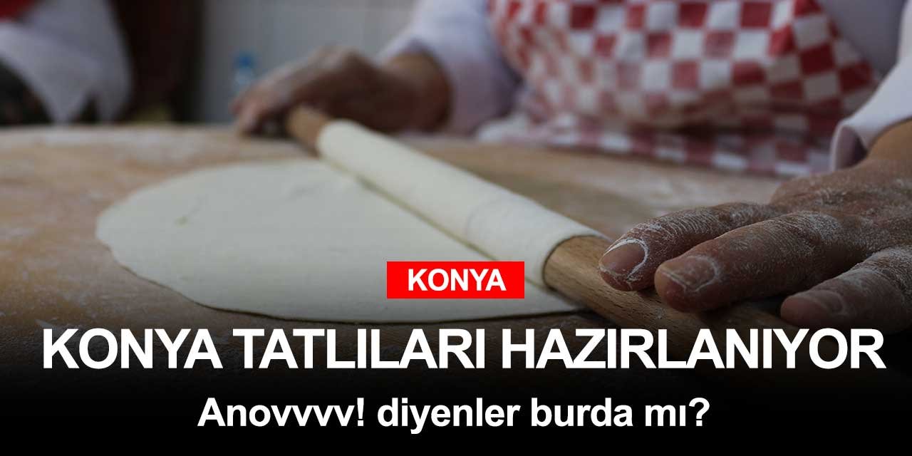 Kurban Bayramı'nda Konya tatlıları şöleni