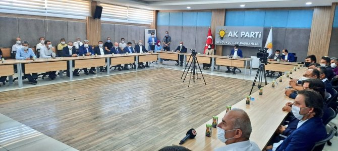 Kurum, AK Parti Konya İl Teşkilatıyla bayramlaştı