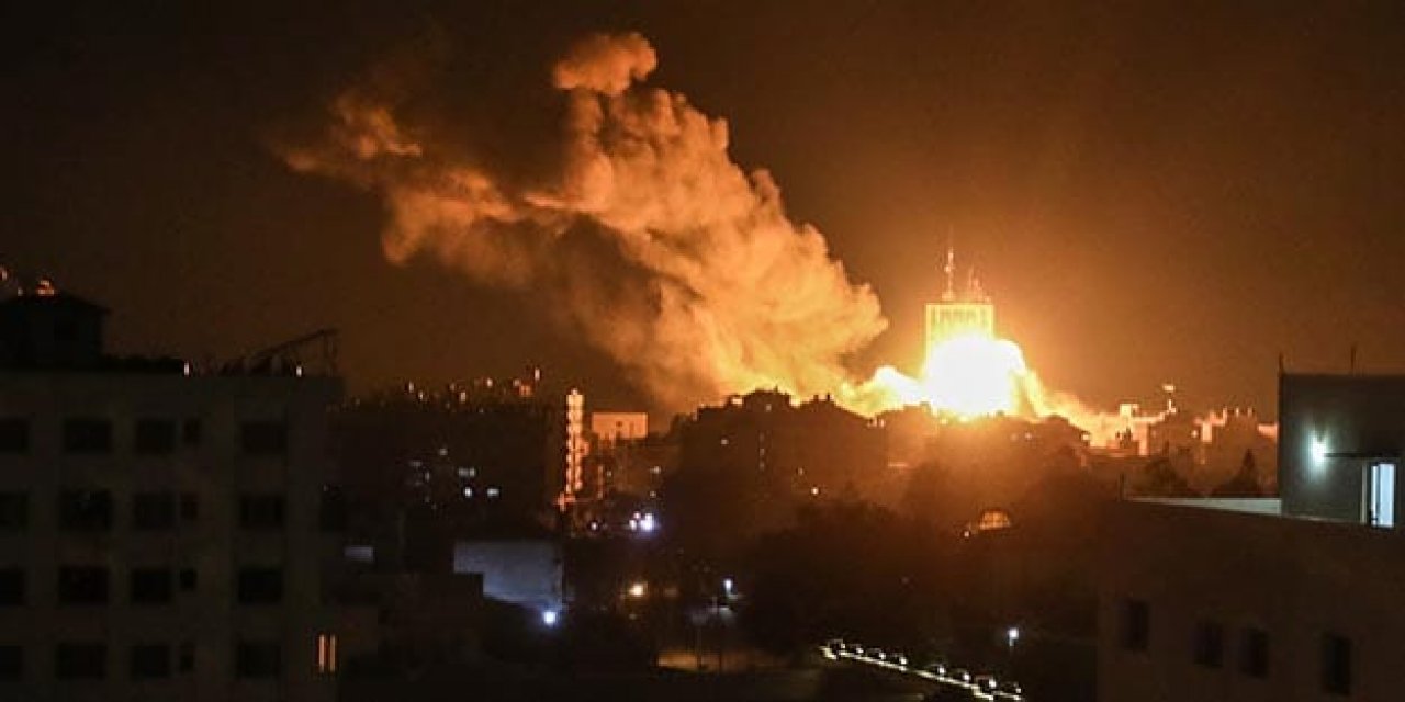 İsrail savaş uçakları Gazze'nin tarım arazilerini vurdu