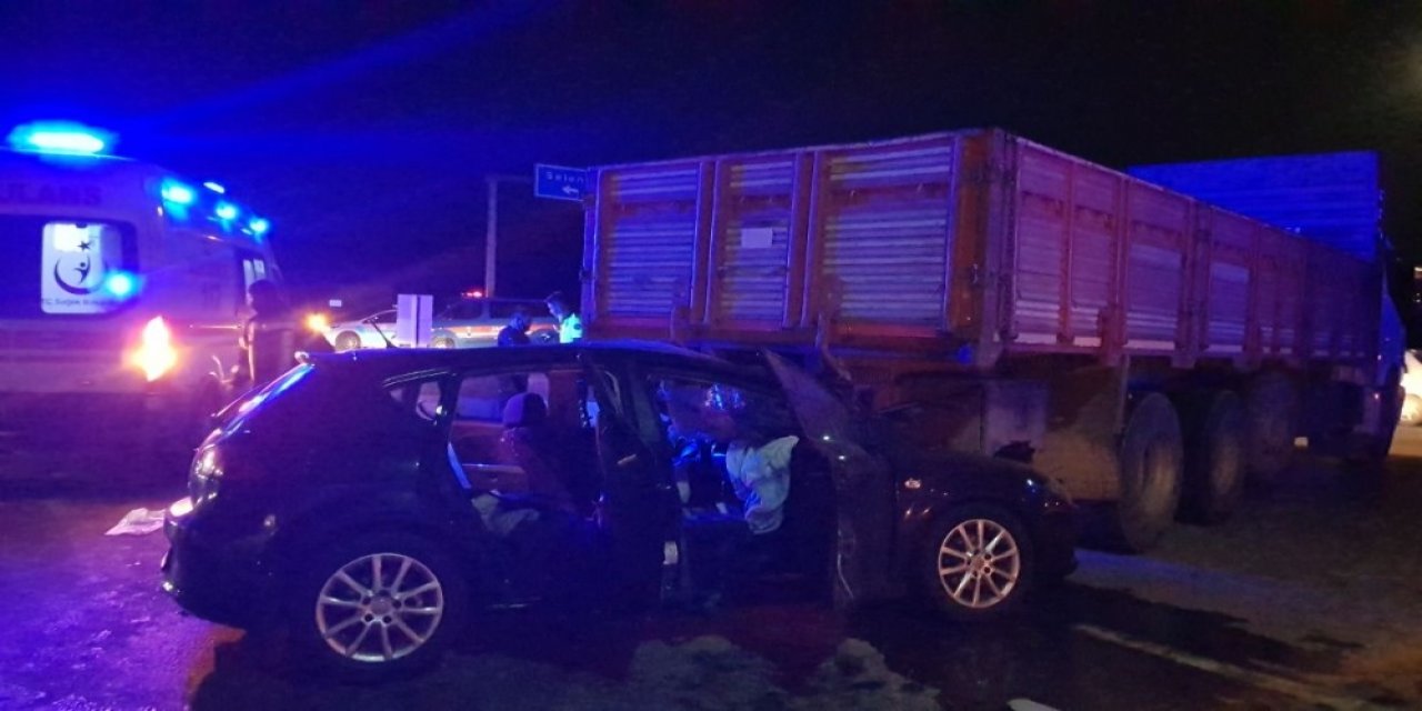 Bir kaza haberi da Manisa'dan! Kaza sonrası can pazarı