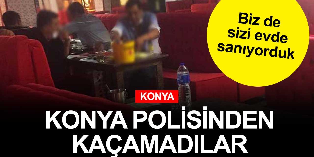 Konya Polisi gördüğü rahatlık karşısında şaşkına döndü