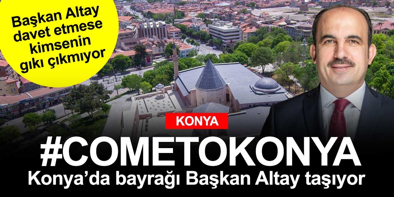 Üniversite tercihleri başlıyor Başkan Altay öğrencileri Konya'ya davet ediyor