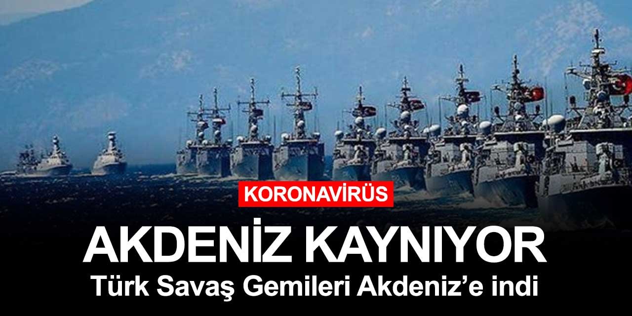 Bu görüntüler Akdeniz'den! Anlaşmayı imzalayan Mısır ve Yunanistan'a cevap hazır!
