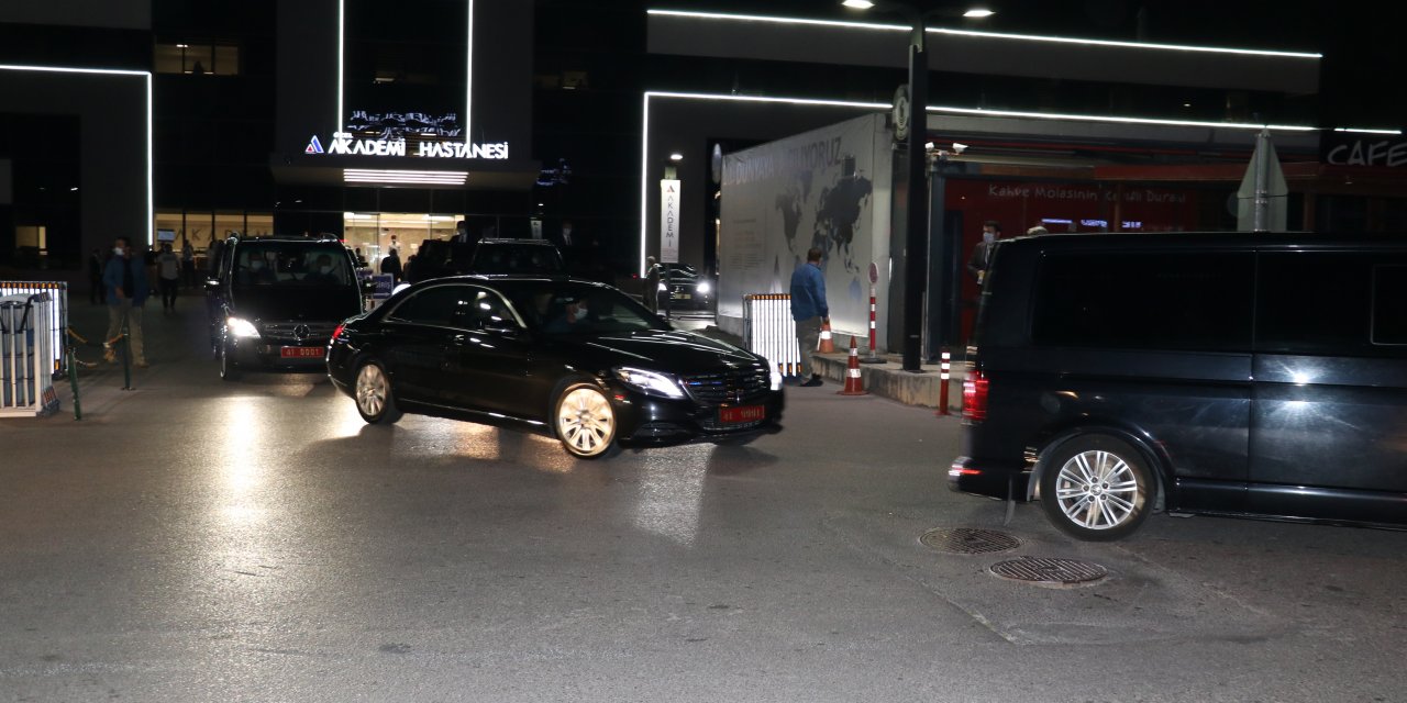 Cumhurbaşkanı Erdoğan kalp krizi geçiren yeğenini hastanede ziyaret etti