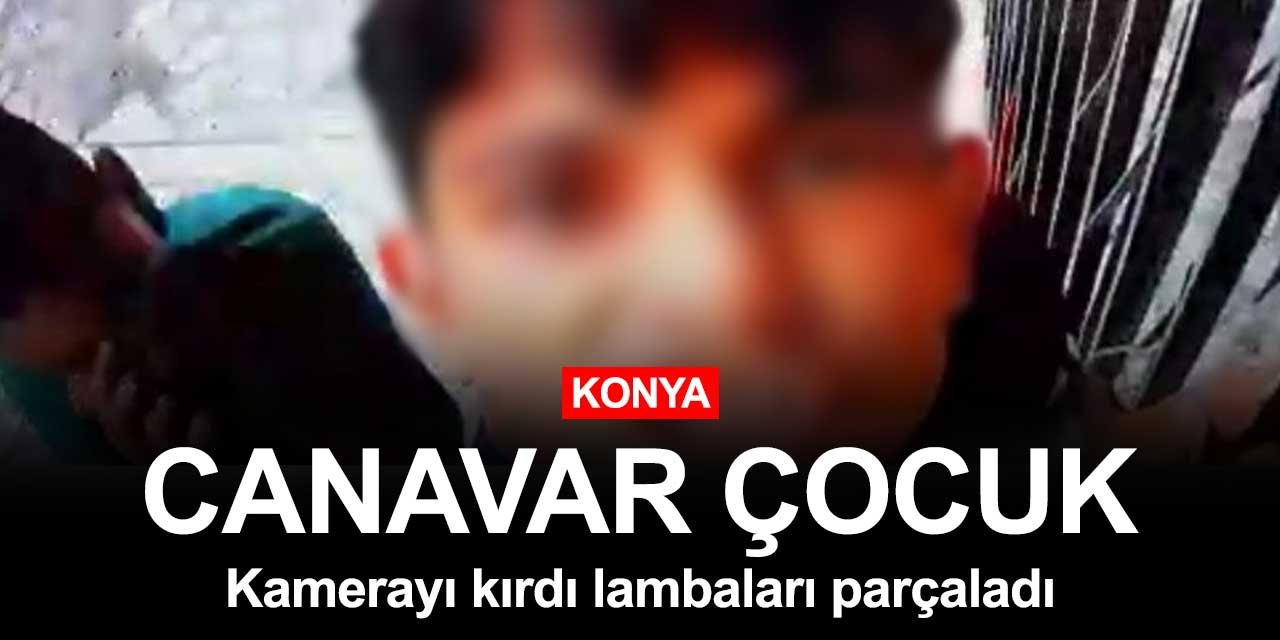 Konya'yı paniğe sürükleyen canavar çocuk!