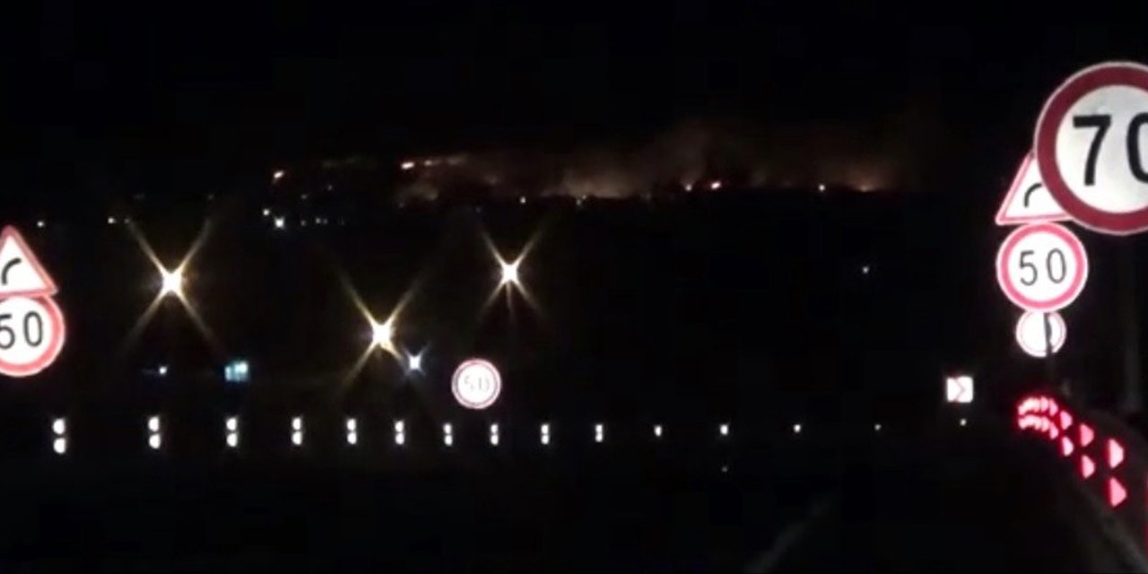 Yunanistan'da sıcak dakikalar! Alevler Edirne'den görülüyor