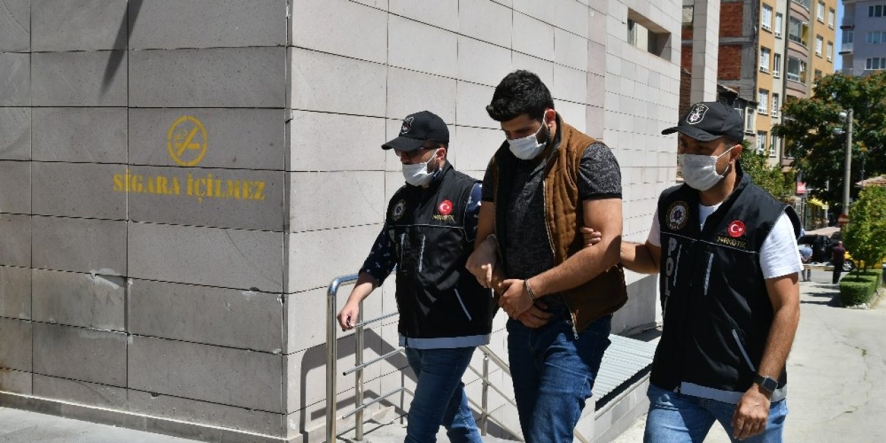 Eskişehir’e bidonla ilk kez sıvı metamfetamin getiren şüpheli adliyede
