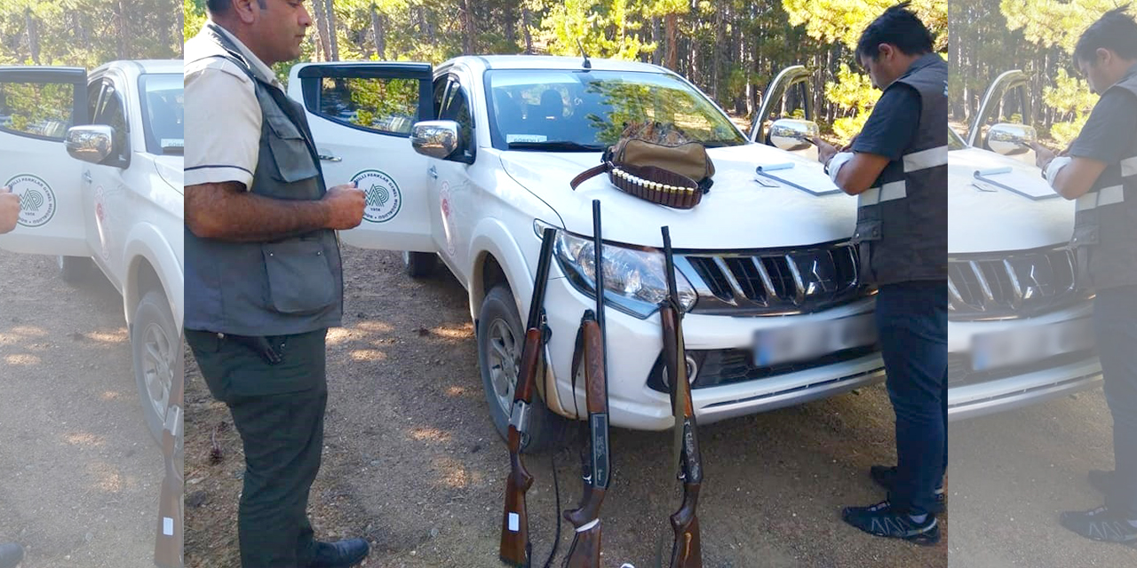 Konya Beyşehir'de yabani tavşan avına ceza