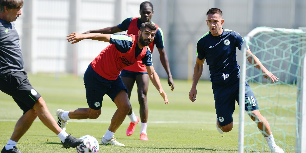 Konyaspor yeni sezon hazırlıklarını sürdürdü
