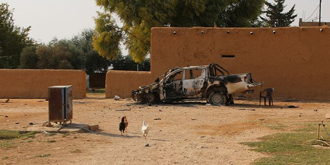 Barış Pınarı Bölgesi'nde bomba yüklü motosikletli terör saldırısı önlendi