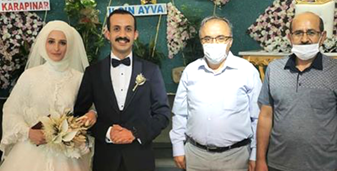 Konya İl Müftüsü Ahmet Poçanoğlu oğlu Ahmet Salih'i evlendirdi