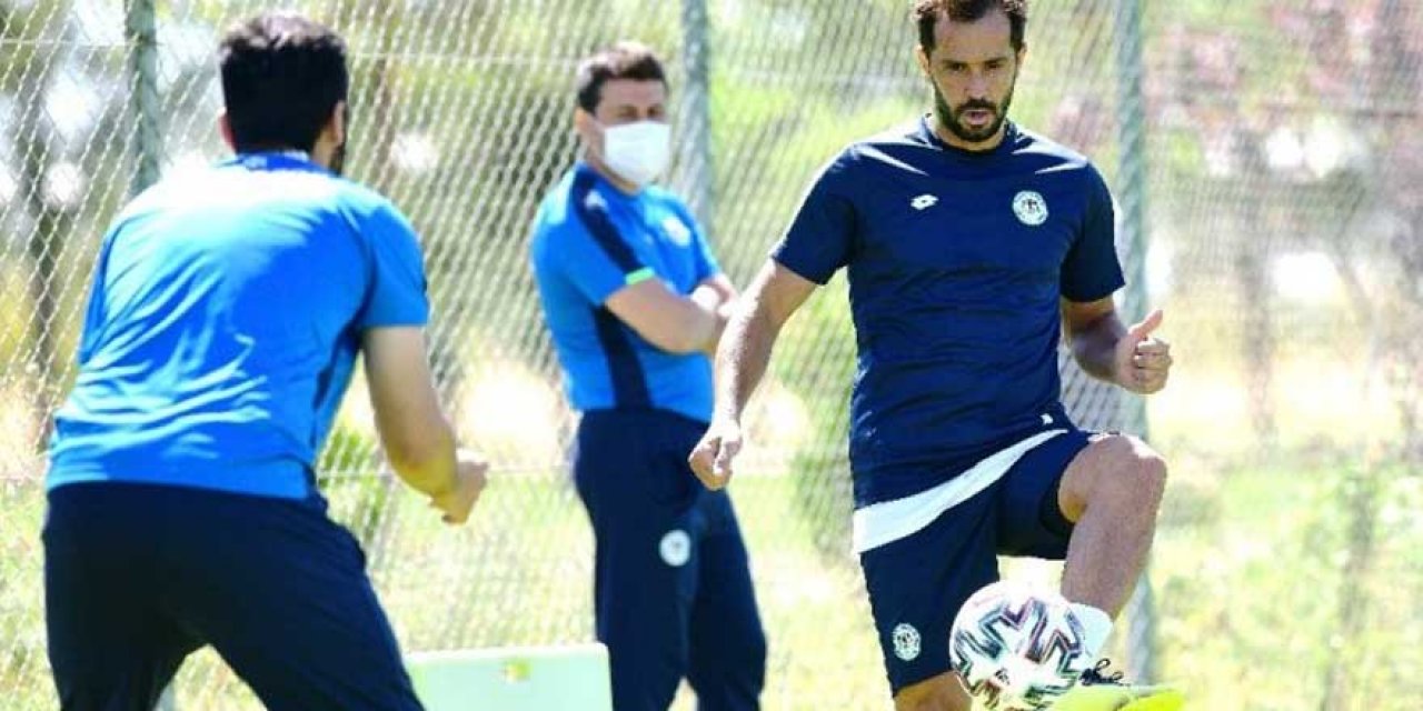 Konyaspor idmanları komando kampı kıvamında