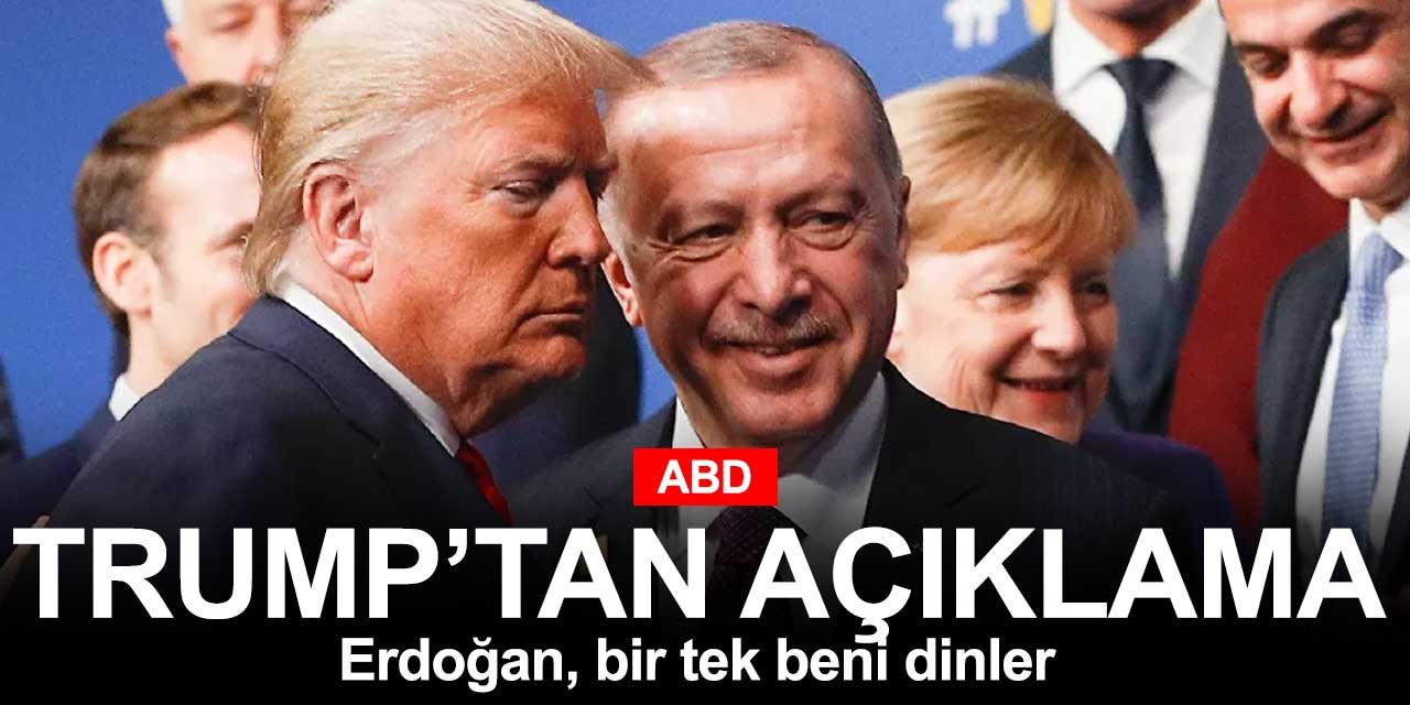ABD'de seçimlerin belirleyicisi Cumhurbaşkanı Erdoğan oldu! Trump'tan açıklama