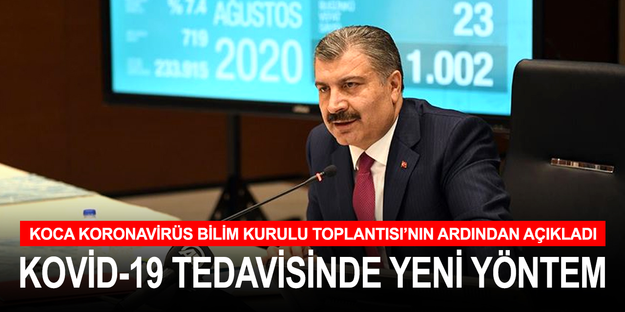 Türkiye kovid-19 tedavisinde 'Teletıp' sistemine geçiyor! Bakan Koca merak edilen konulara açıklık getirdi