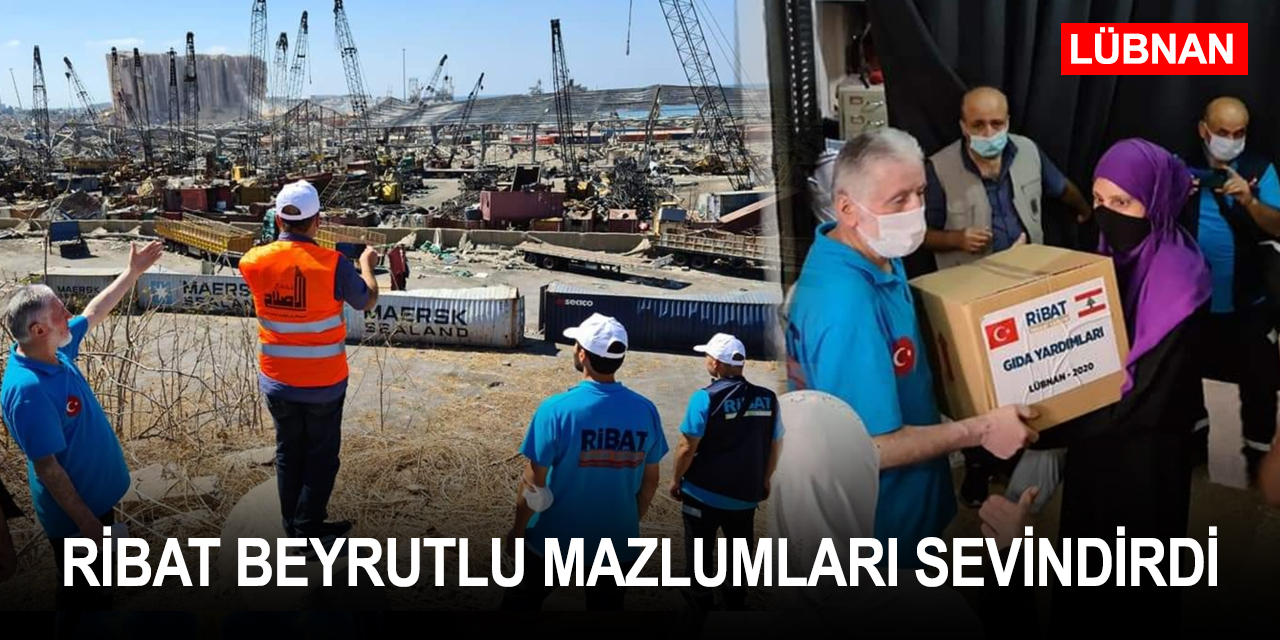 Ribat'ın ziyaretleri patlamayla alt üst olan Beyrut'ta seviçle karşılandı