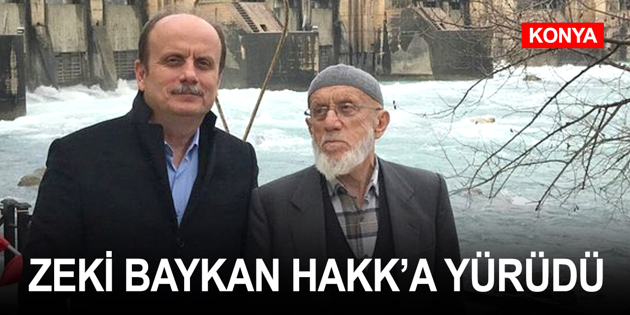 Spor Genel Müdürü Mehmet Baykan’ın babası Zeki Baykan Hakk'a yürüdü