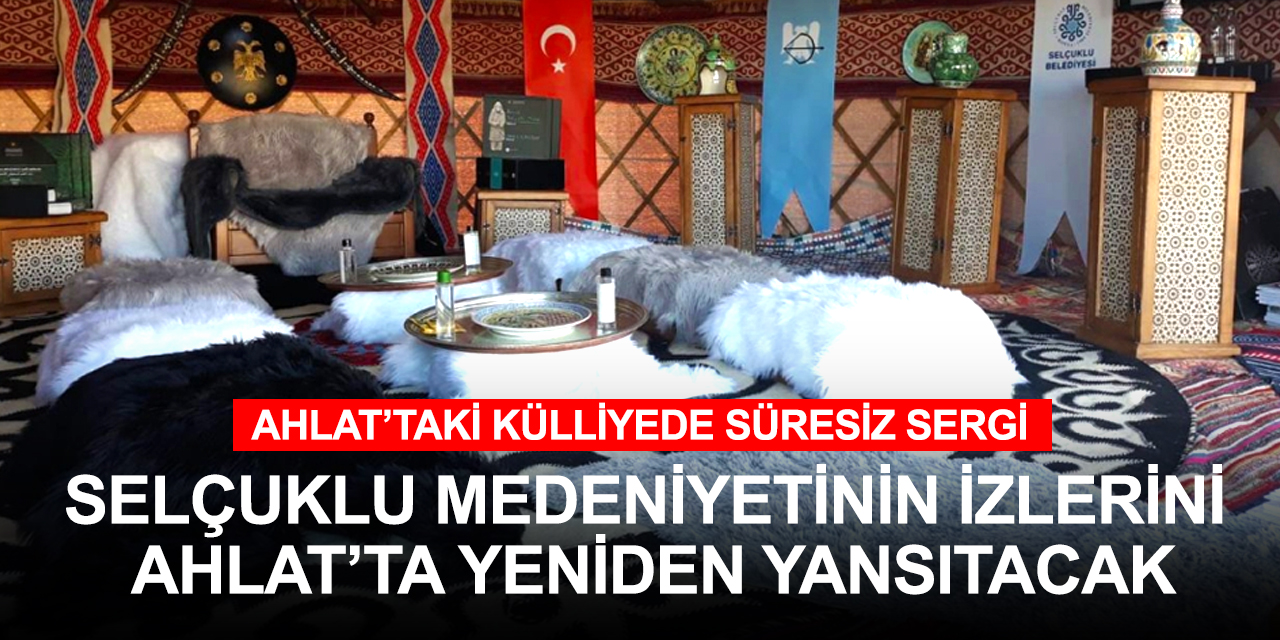 Malazgirt Zaferi kutlamalarında Selçuklu damgası! Külliyede süresiz sergilenecek