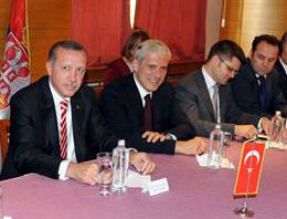 Erdoğan Sırbistan'da ezberi bozdu