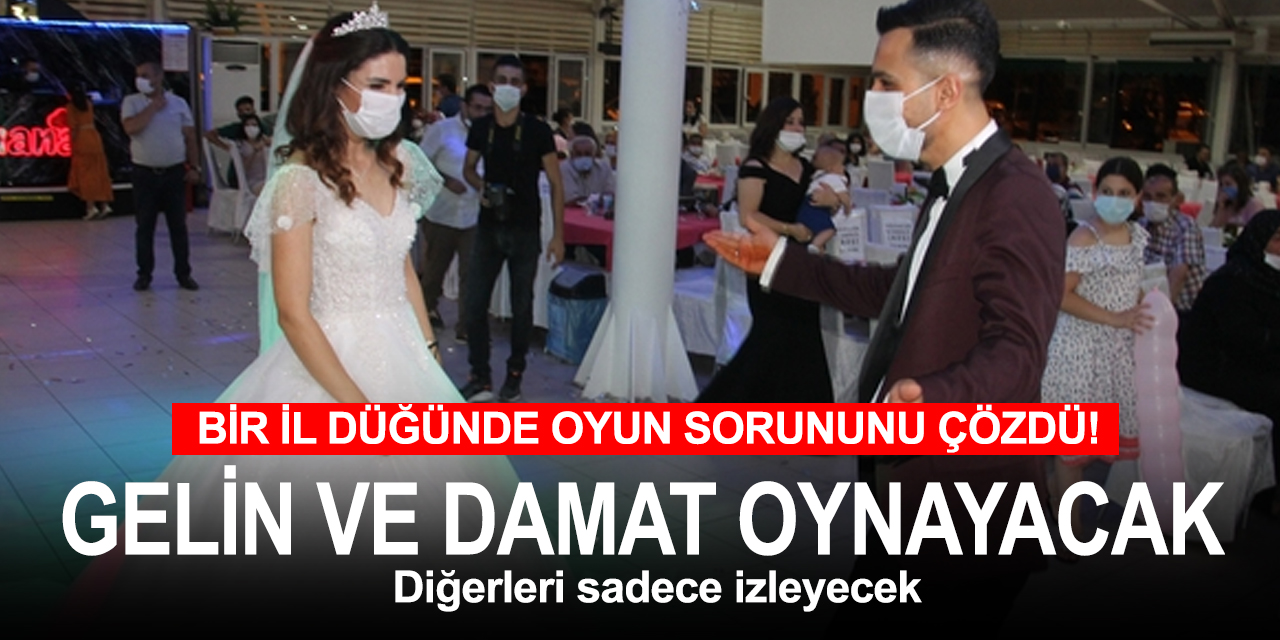 Vali açıklama yaptı! Düğünlerde sadece gelin ve damat oynayacak