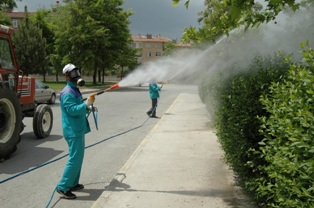 Her mahalle haftada iki kez ilaçlanıyor