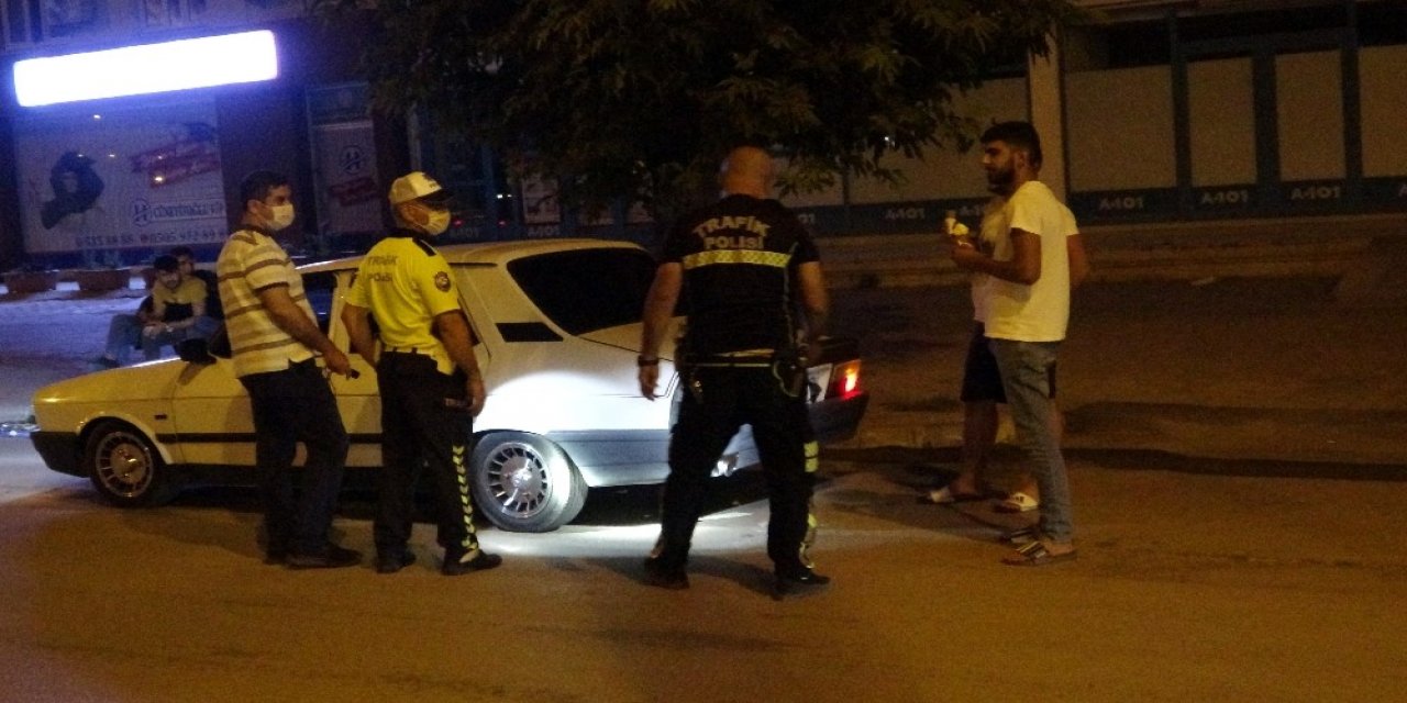 Huzur uygulamasından polise çarparak kaçtı! Her yerde aranıyor