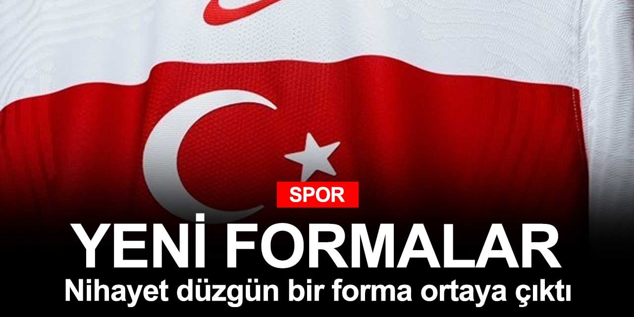 Türk Milli Takımı'nın yeni formaları sonunda düzgün bir şekle girdi
