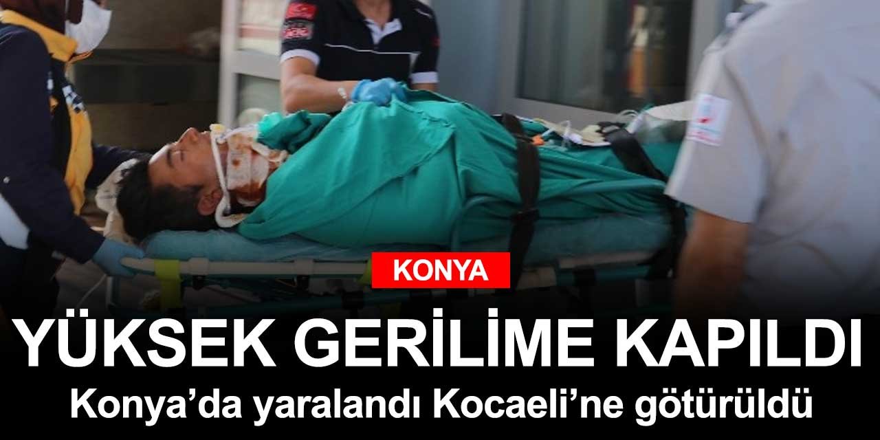 Bir anlık dalgınlığı yaşamına mal oluyordu! Konya'da feci iş kazası