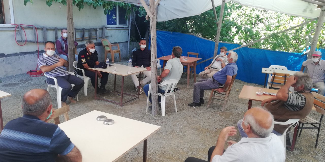 Konya Derebucak'ın yeni kaymakamı Durak Çamlık Pınarbaşı ve Göynem'de vatandaşlarla buluştu