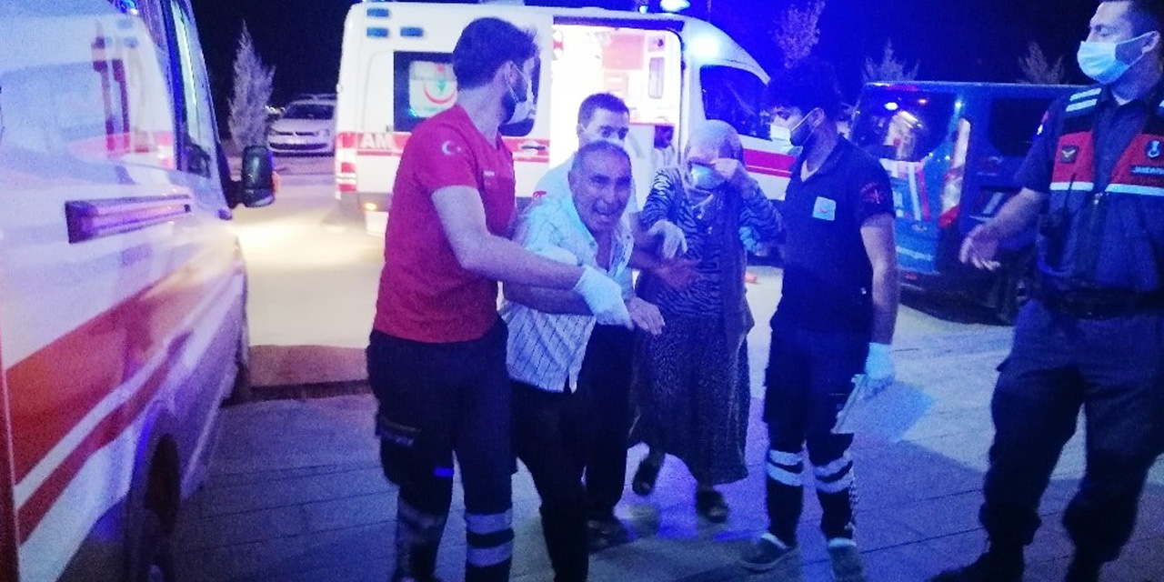 Aksaray'da 3 kişiyi bıçaklayan şahıs kayıplara karıştı! Yaralıların yakınları gözyaşına boğuldu