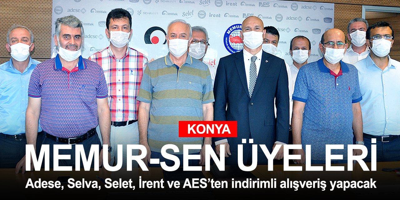 MEMUR-SEN Konya İttifak Holding ile özel indirim anlaşması imzaladı!
