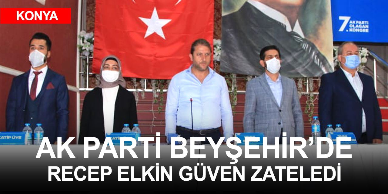 AK Parti Beyşehir'de Recep Elkin yeniden seçildi