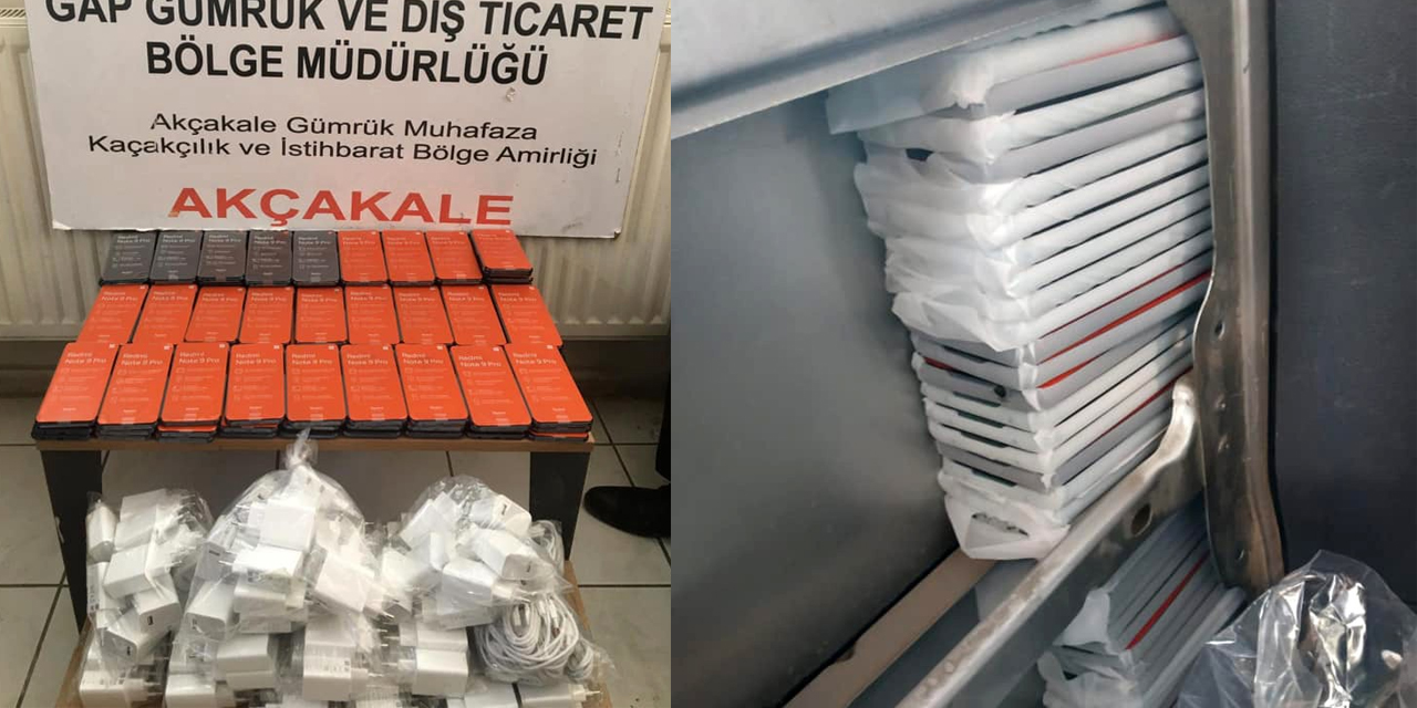 Gümrükte 100 adet kaçak cep telefonu ele geçirildi