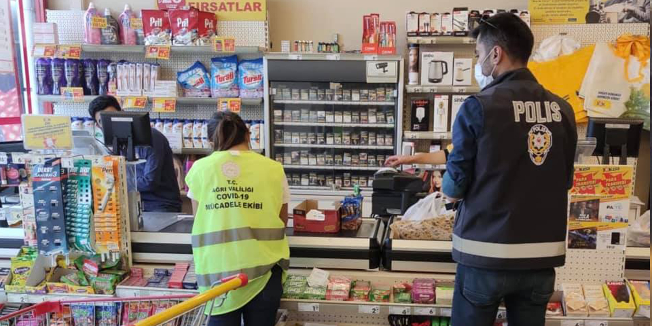 Karantina kuralını ihlal eden 7 kişiye 22 bin 50 lira para cezası