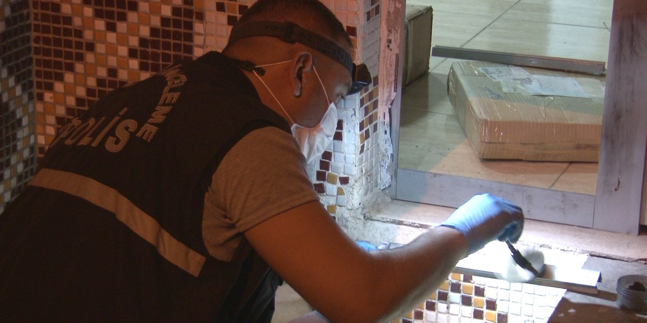 Pes dedirten hırsız! 30 santimlik camı kırıp içeriye girdi suçüstü yakalandı