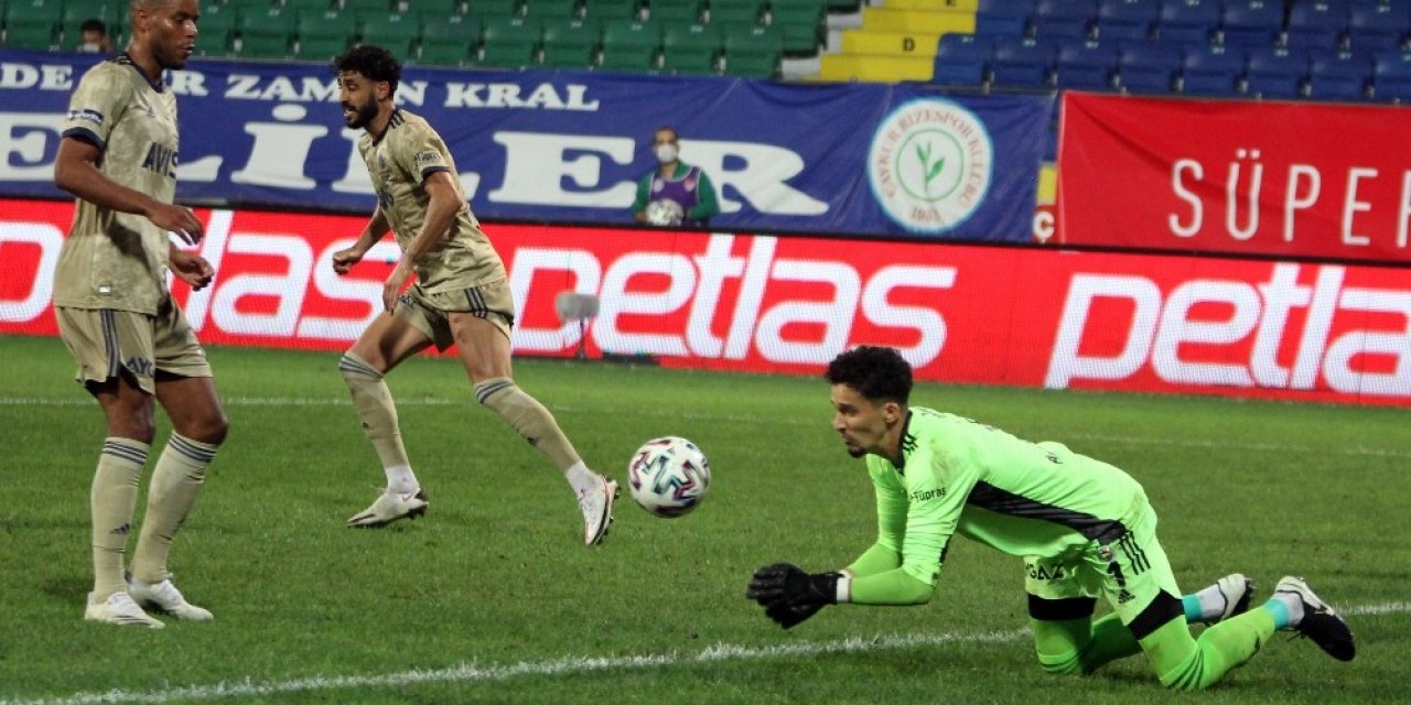 Fenerbahçe Çaykur Rizespor'u 2-1 yendi