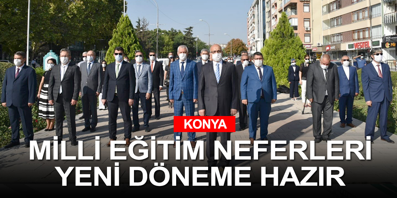 Konya aşamalı yüz yüze eğitim dönemine hazırlanıyor!