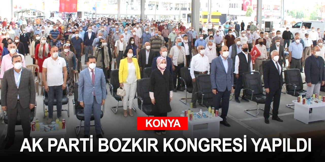 AK Parti Bozkır'da Kadir Güven yeniden ilçe başkanı