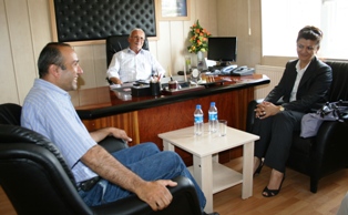 AK Parti İl Teşkilatı Doğanbey'i ziyaret etti