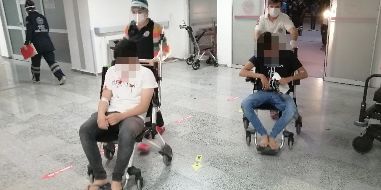 Yabancı uyruklu 3 gence uyuşturucu bahanesiyle meydan dayağı!