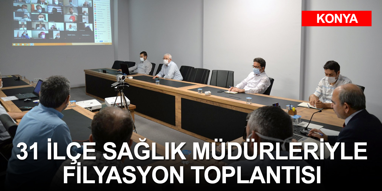 Konya'nın bazı ilçelerinde filyasyon ekipleri artırılıyor