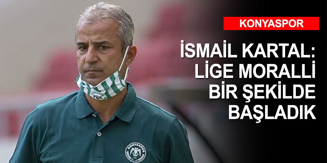 Konyaspor Teknik Direktörü Kartal: Aldığımız bir puan ilerisi için ümit verici