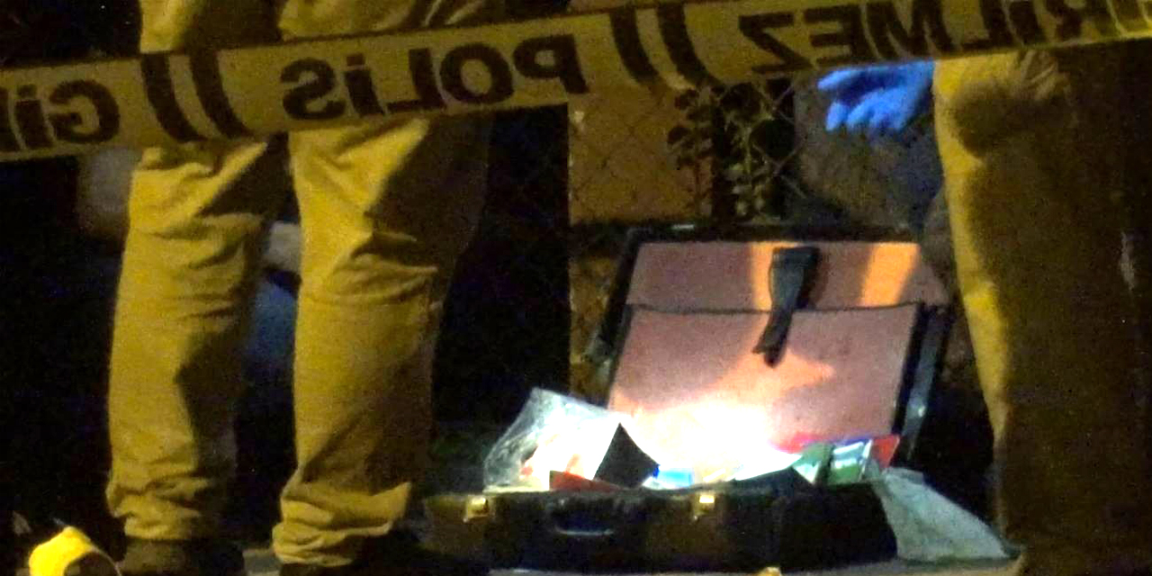 Polis kontrol noktasındaki şüpheli çanta patlatıldı! İçinden çıkanlar şaşırttı
