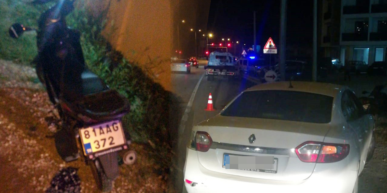 Motosiklet parktaki otomobile çarptı! Hamile kadın öldü